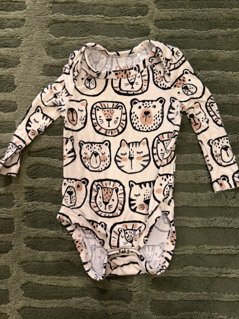 Little Sleepies Lions, Tigers and Bears - 6 months